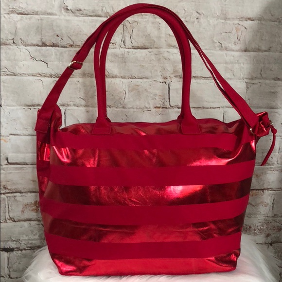 Victoria’s Secret Tote Weekender Travel Bag Carry - Picture 2 of 6